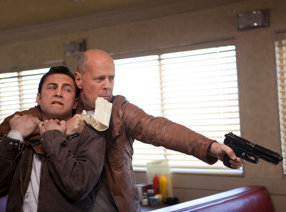 Looper, Joseph Gordon-Levitt, Bruce Willis Looper, Joseph Gordon-Levitt, Bruce Willis